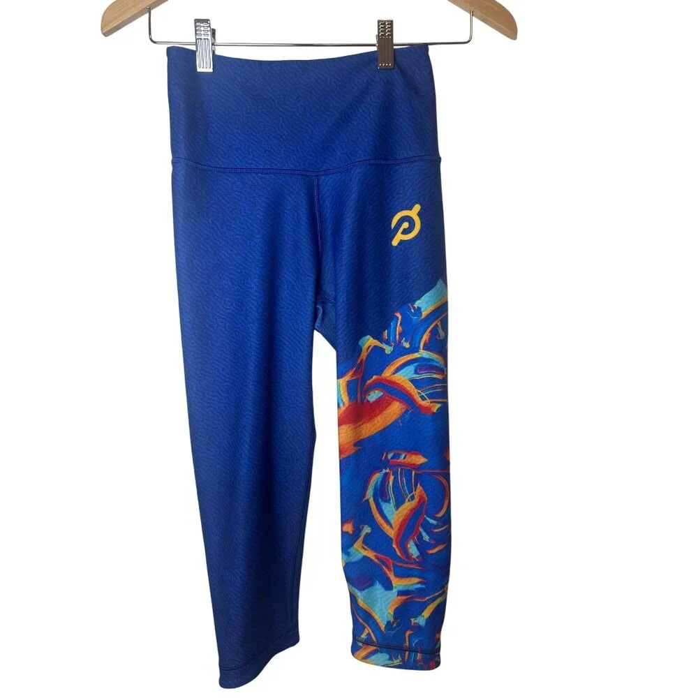 WITH For Peloton Leggings Blue Size XS High Rise
